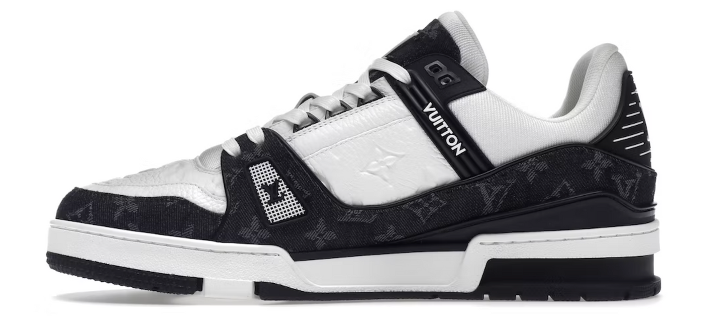 louis-vuitton trainer sneakers LV Trainer sneaker Black/white